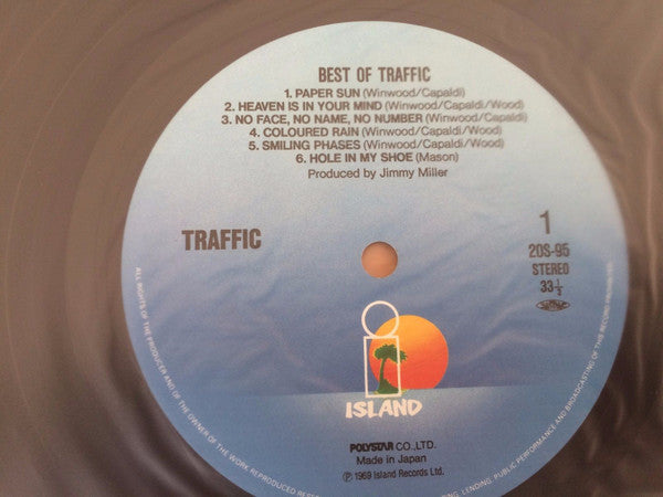 Release: Best Of Traffic-Vinyl-Japan-1980-20S-95, 20S-95-4433871