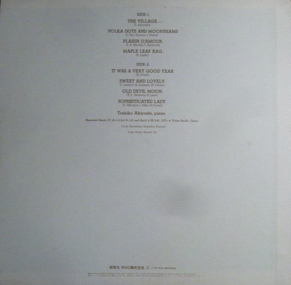 Release: Solo Piano-Vinyl-Japan-1975-RCA-6270-9162738