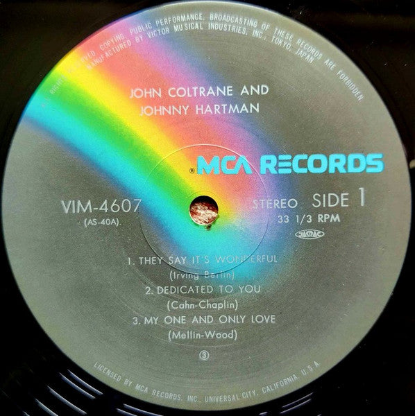 John Coltrane And Johnny Hartman