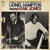 Lionel Hampton - Who's Who In Jazz Presents Lionel Hampton Featuring Hank Jones (Vinyl, LP, Album) Very Good Plus (VG+) / Very Good Plus (VG+)