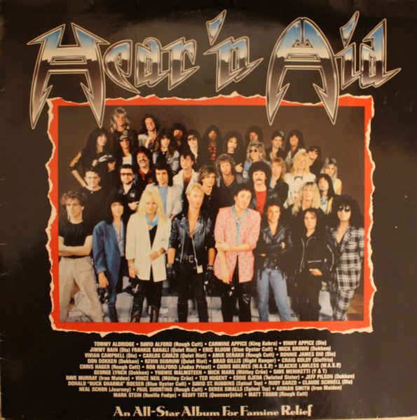 Master Release: Hear 'n Aid (An All-Star Album For Famine Relief) by Hear'n Aid