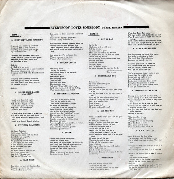 Release: Everybody Loves Somebody-Vinyl-Taiwan-1968-PLS 3008, PLS-3008-8495969