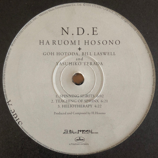 Master Release: N . D . E by Haruomi Hosono