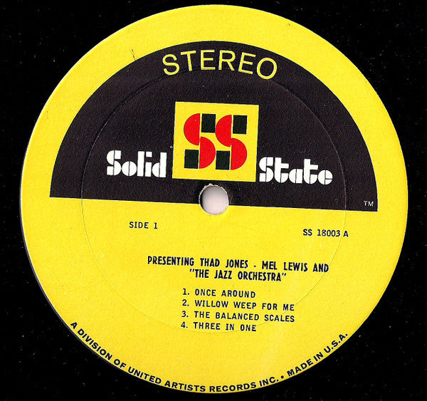 Presenting Thad Jones • Mel Lewis & "The Jazz Orchestra"