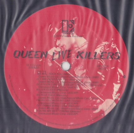 Release: Live Killers-Vinyl-US-1979-BB-702-8358550