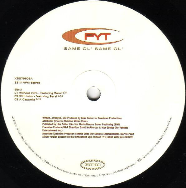 Release: Same Ol' Same Ol'-Vinyl-US-2001-49 79603-1830750