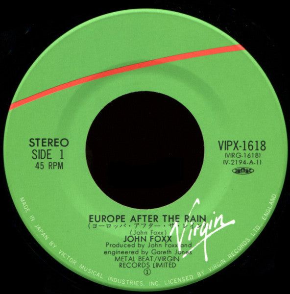 Europe After The Rain = ヨーロッパ・アフター・ザ・レイン