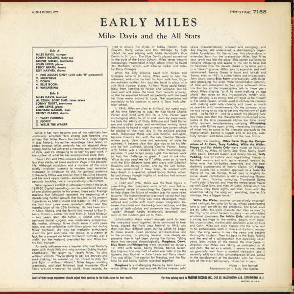 Early Miles