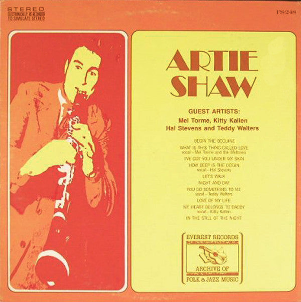 Master Release: Artie Shaw by Artie Shaw