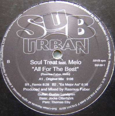 Release: All For The Best-Vinyl-US-2002-SU-59-1, SU-59-1139765