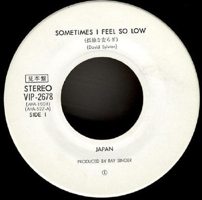 Release: Sometimes I Feel So Low-Vinyl-Japan-1978-VIP-2678, AHA-1004-1277626