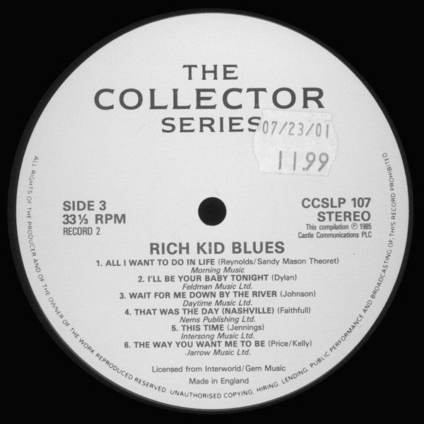 Rich Kid Blues