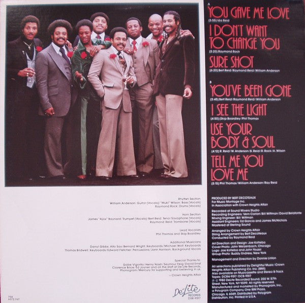 Master Release: Sure Shot by Crown Heights Affair