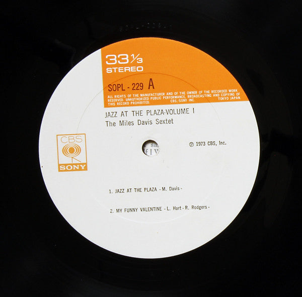 Jazz At The Plaza Vol. 1