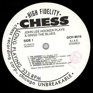 Plays & Sings The Blues