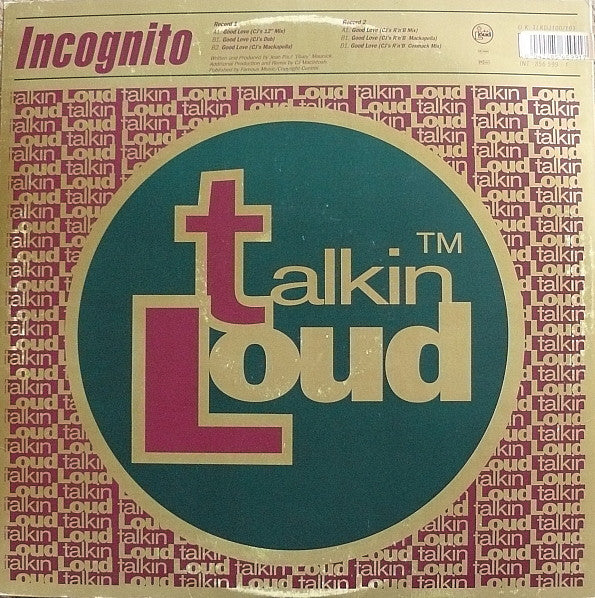 Master Release: Unknown Release by Incognito