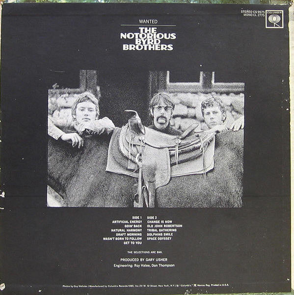 Master Release: The Notorious Byrd Brothers by The Byrds
