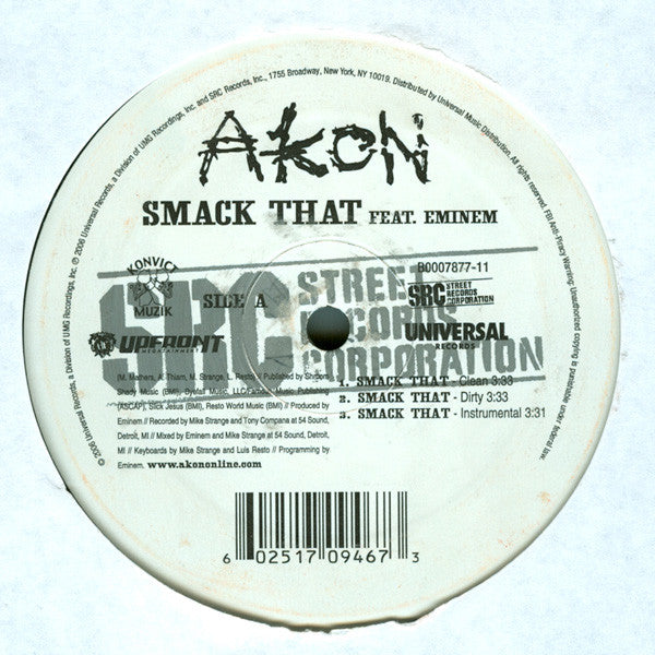 Master Release: Smack That by Akon