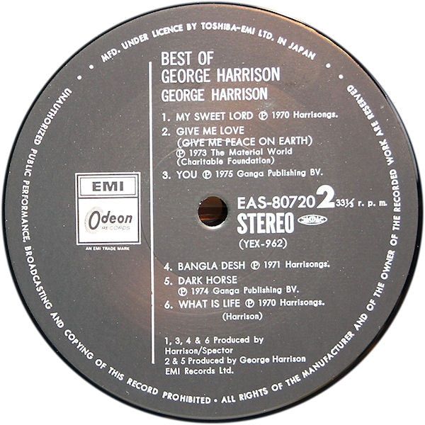 The Best Of George Harrison