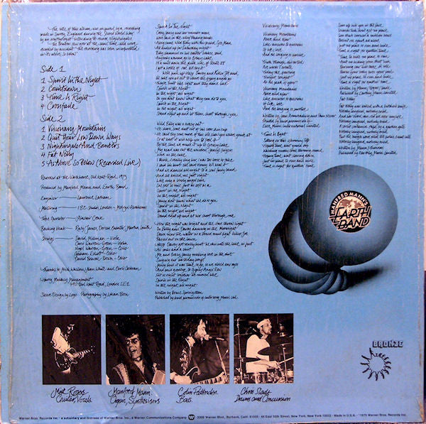 Master Release: Nightingales & Bombers by Manfred Mann's Earth Band