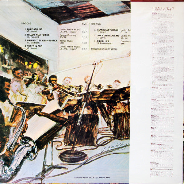 Release: Presenting Thad Jones • Mel Lewis & "The Jazz Orchestra"-Vinyl-Japan-1975-GP 3022, SS 18003-3449107