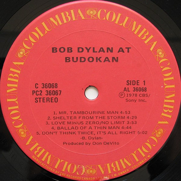 Bob Dylan At Budokan