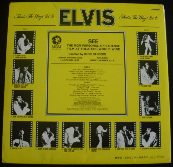 Master Release: Elvis - That's The Way It Is by Elvis Presley