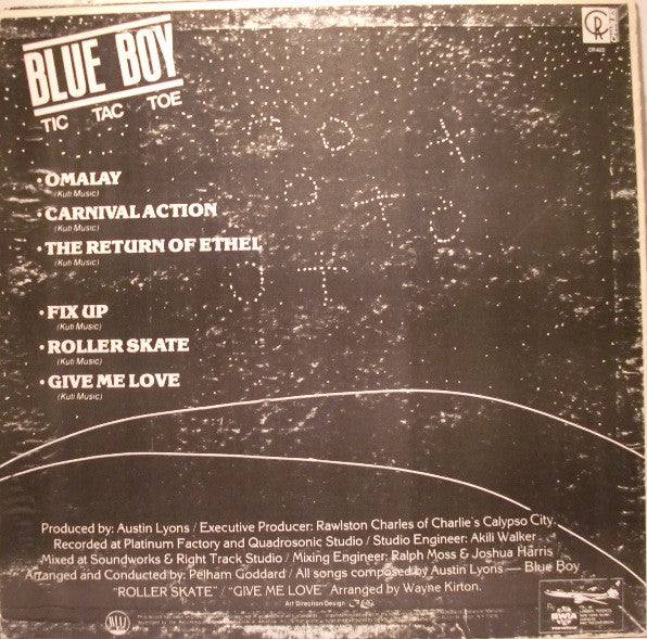 Release: Tic, Tac, Toe-Vinyl-US-1982-CR 422-1585676