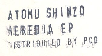 Release: Heredia EP-Vinyl-Germany-1992-ATOMU-SHINZO-001-1325096