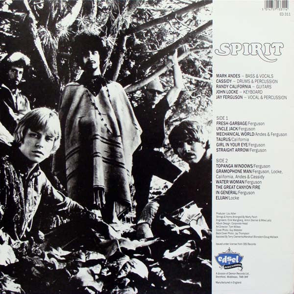 Release: Spirit-Vinyl-UK-1989-ED 311-1573728