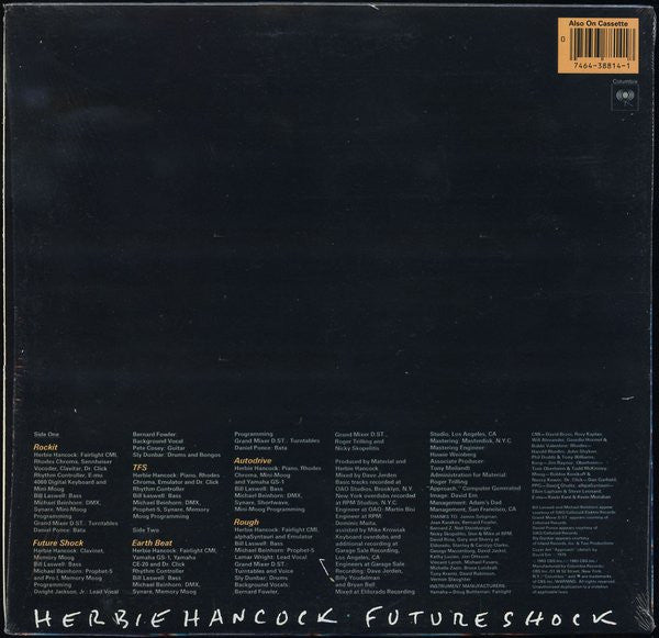 Release: Future Shock-Vinyl-US-1983-FC 38814-35929