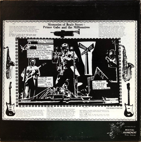 Release: Memories Of Beale Street Vol. 1-Vinyl-US-None-TOAD-001-19838881