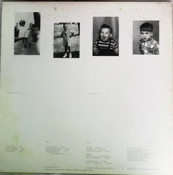 Master Release: Last Year's Waltz by Steve Kuhn Quartet