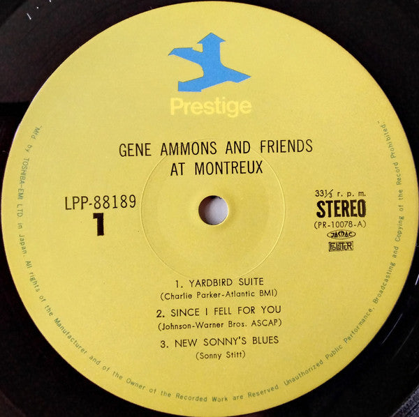 Gene Ammons And Friends At Montreux