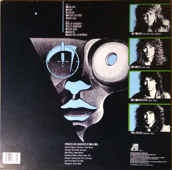 Release: Winger-Vinyl-US-1988-7 81867-1, 81867-1-13618597