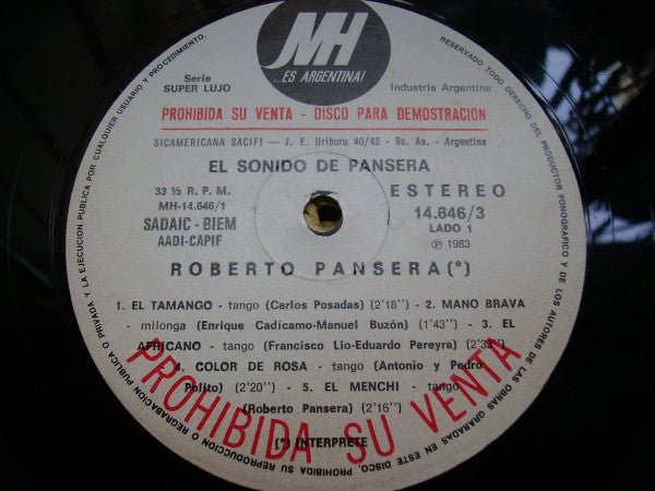 El Sonido De Pansera