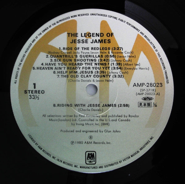 The Legend Of Jesse James