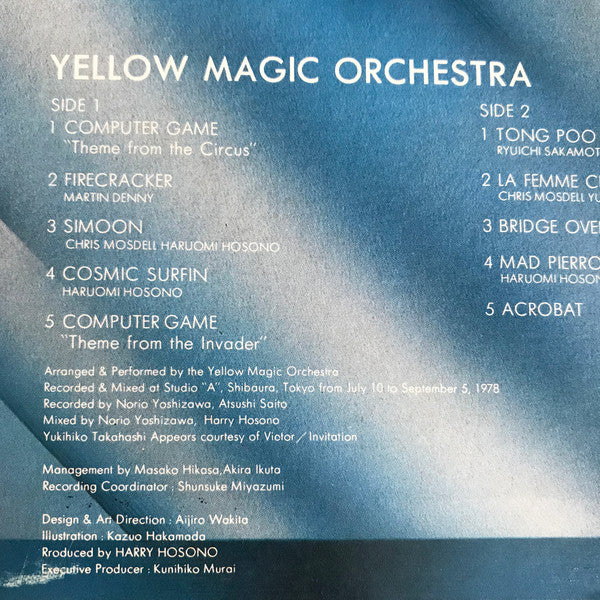 Yellow Magic Orchestra = イエロー・マジック・オーケストラ