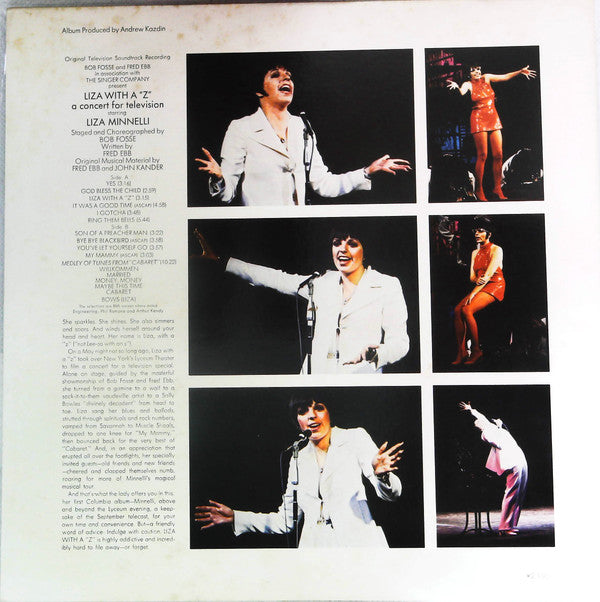 Liza With A "Z" (A Concert For Television)