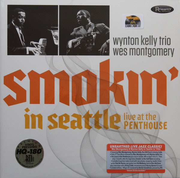 Master Release: Smokin' In Seattle Live At The Penthouse  by Wynton Kelly Trio