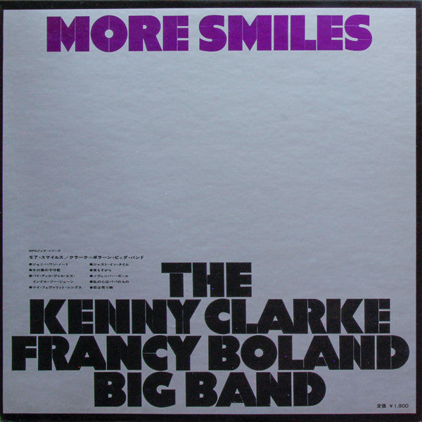 Master Release: More Smiles by Clarke-Boland Big Band