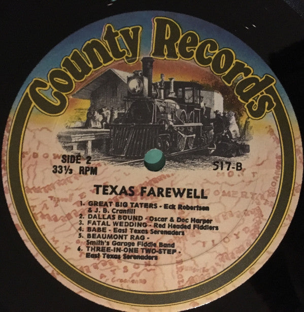 Texas Farewell (Texas Fiddlers 1922-1930)