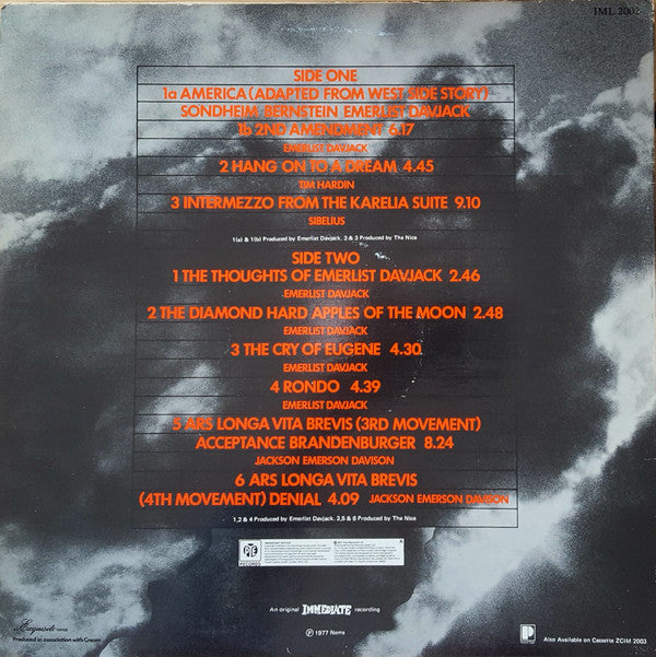Master Release: Greatest Hits by The Nice