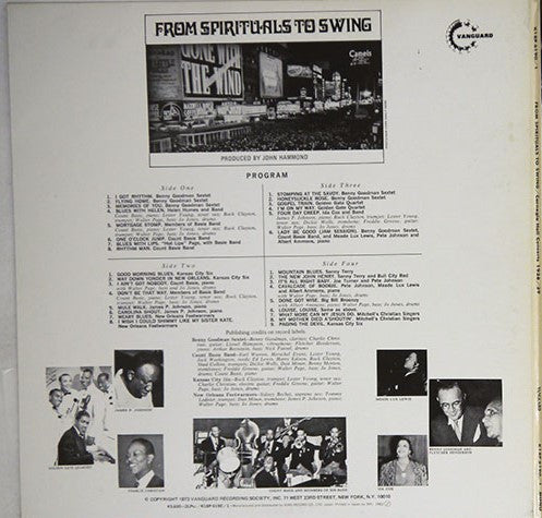Release: John Hammond's From Spirituals To Swing - The Legendary Carnegie Hall Concerts Of 1938/9-Vinyl-Japan-None-K18P 6190-11020000