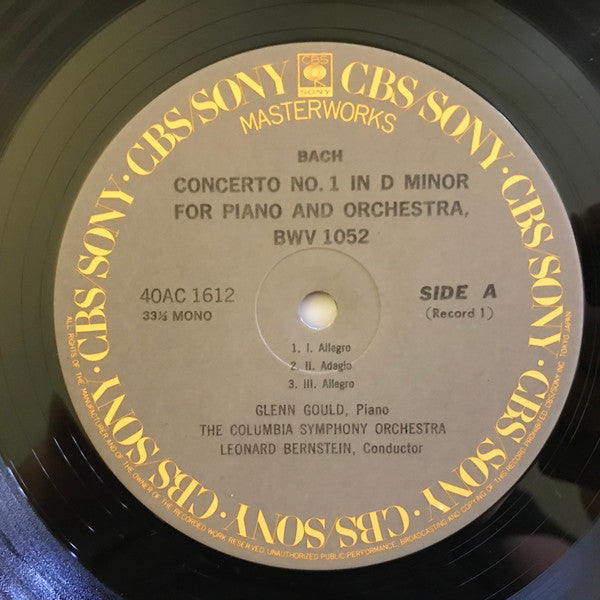 Gould Plays Bach / Piano Concertos