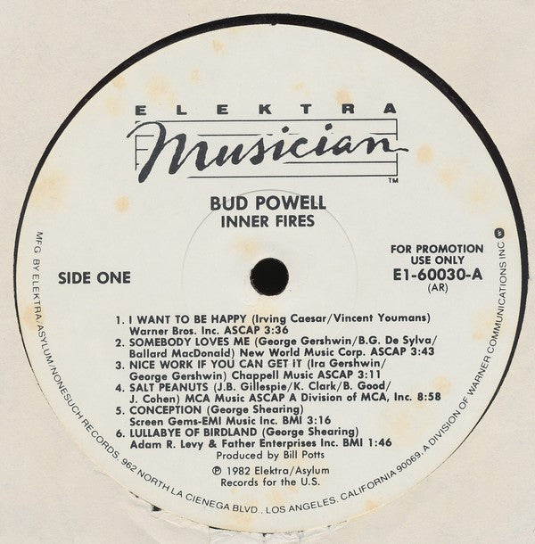 Inner Fires: The Genius Of Bud Powell