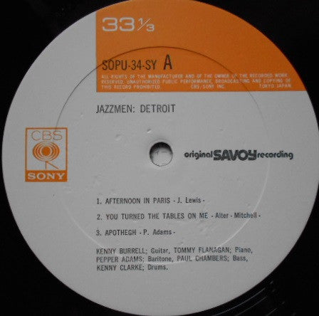 Jazzmen: Detroit