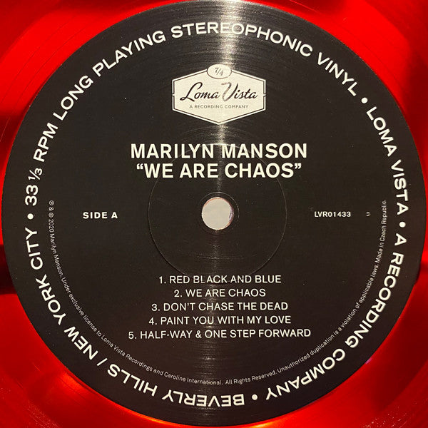 Master Release: We Are Chaos by Marilyn Manson