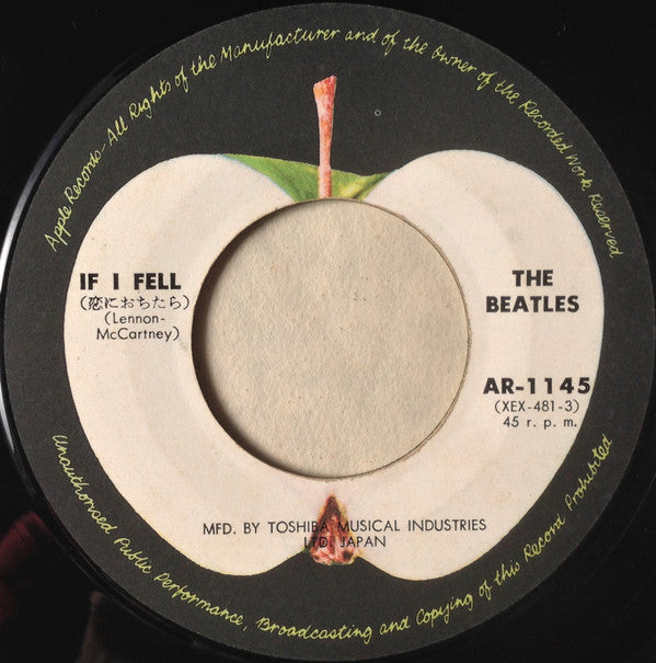 And I Love Her = アンド・アイ・ラヴ・ハー / If I Fell = 恋におちたら