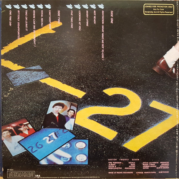 Master Release: Sector 27 by Tom Robinson
